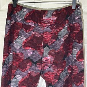 Leggings Tall and Curvy LuLaRoe   Hearts Black White Red Pink